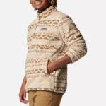 Columbia Rugged Ridge™ III Printed Sherpa Half Snap Fleece Top Darkstone (Men’s) - Image 2