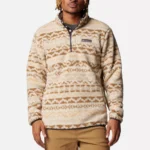 Columbia Rugged Ridge™ III Printed Sherpa Half Snap Fleece Top Darkstone (Men’s) - Image 6
