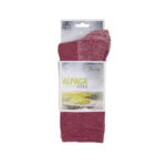 Silverpoint Alpaca Merino Hiker Sock  (Blue | Black | Raspberry) Unisex - Image 5