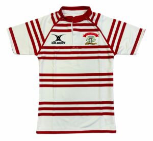 Nenagh Ormond Rugby Gilbert Home Jersey Red/White (Kids / Adults)