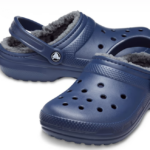 Crocs Classic Lined Clog Navy Charcoal (Adults) - Image 6