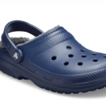 Crocs Classic Lined Clog Navy Charcoal (Adults) - Image 3