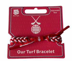 TURF BRACELET-RED/WHITE