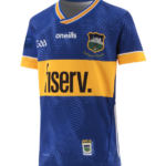 Tipperary GAA O'Neills Home Jersey Royal/Amber (Kids) - Image 5