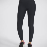 Skechers GO FLEX RIB™ FL HW Legging Black / Burgundry (Women's) - Image 5