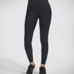 Skechers GO FLEX RIB™ FL HW Legging Black / Burgundry (Women's) - Image 6
