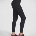 Skechers GO FLEX RIB™ FL HW Legging Black / Burgundry (Women's) - Image 8