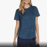 Skechers GO DRI® SWIFT lightweight Tunic Tee Shirt Teal (Women's) - Image 2