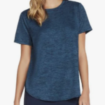 Skechers GO DRI® SWIFT lightweight Tunic Tee Shirt Teal (Women's) - Image 3