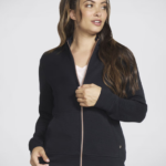 Skechers Hoodless Hoodie GO WALK Everywhere Jacket Black (Women's) - Image 2