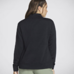 Skechers Hoodless Hoodie GO WALK Everywhere Jacket Black (Women's) - Image 3