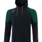 Toomevara GAA O'Neills Oslo Fleece Pullover Hoodie Marine / Bottle / Amber  (Kids/Adults) - Image 2