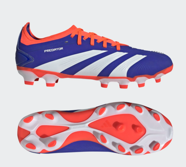 adidas Predator Pro Multi Ground Football Boot Blue/Orange/White (Adults)