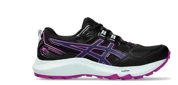 ASICS Gel Sonoma 7 Trail Running Shoe Black/Blue Expanse (Women's)