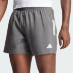 adidas Own the Run 5? Shorts Grey (Men’s) - Image 3