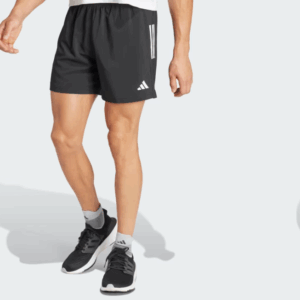 adidas Own the Run 5" Shorts Black/White (Men's)