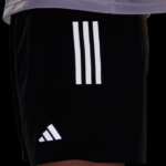 adidas Own the Run 5" Shorts Black/White (Men's) - Image 5