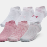 Unisex UA Essential 6-Pack No-Show Socks - Image 2