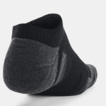 Under Armour UA Performance Tech 3-Pack No Show Socks Black | White (Unisex) - Image 4
