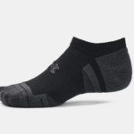Under Armour UA Performance Tech 3-Pack No Show Socks Black | White (Unisex) - Image 5
