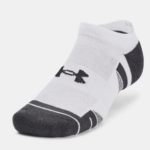 Under Armour UA Performance Tech 3-Pack No Show Socks Black | White (Unisex) - Image 6