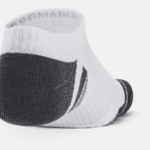 Under Armour UA Performance Tech 3-Pack No Show Socks Black | White (Unisex) - Image 8