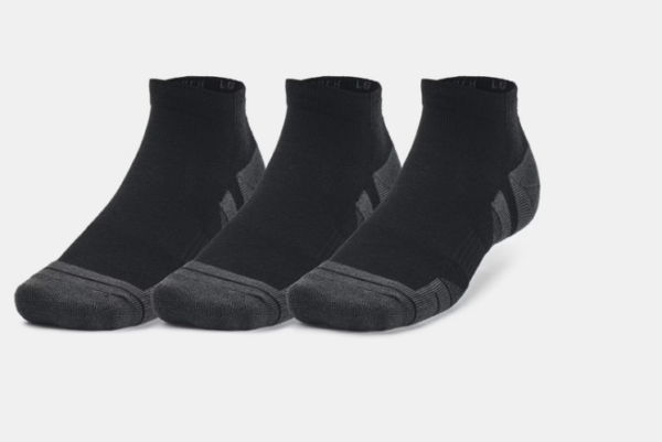Under Armour UA Performance Tech 3-Pack Low Cut Socks  Black | White | Grey (Unisex)