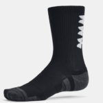 Under Armour  UA Performance Tech 3-Pack Crew Socks Black | White (Unisex) - Image 9