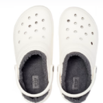 Croc's  Classic Lined Clog  White/Silver (Adults) - Image 4