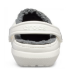 Croc's  Classic Lined Clog  White/Silver (Adults) - Image 5