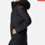 Columbia Powder Lite Mid Jacket (Black | Cream) Ladies - Image 6