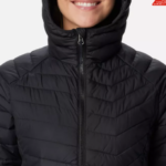 Columbia Powder Lite Mid Jacket (Black | Cream) Ladies - Image 5