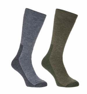 Silverpoint Merino Wool All Terrain Hiker Sock  (Twin Pack)