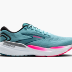 Brooks Glycerine GTS 21 Running Shoe (Women's)  Moroccan Blue/Aqua/Pink - Image 2