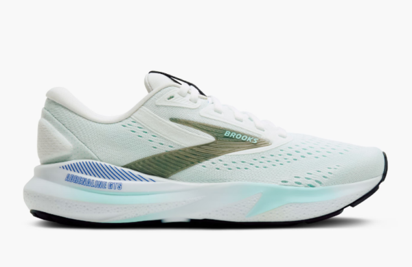 Brooks Adrenaline GTS 24 Running Shoe White/Limpet Shell/Amparo (Women’s)