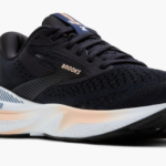 Brooks Adrenaline GTS 24 Running Shoe Black/Peach/Peacoat (Women's) - Image 5