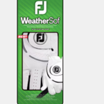 Footjoy WeatherSof® Right Hand Golf Glove White/Black (Men’s) - Image 6