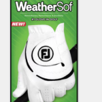 Footjoy WeatherSof®Left Hand Golf Glove  White/Black (Men's) - Image 4
