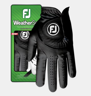 Footjoy WeatherSof® Right Hand Golf Glove Black (Men’s)