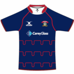 Nenagh Ormond Gilbert Rugby NORFC Sublimated Pro-Premium Away Jersey Navy/Red/White ( Adults) - Image 3