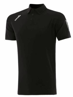 Kilruane GAA O'Neills  Oslo Polo Shirt (Black/White) Adults