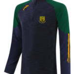 Toomevara GAA O’Neills Oslo Half Zip Top Marine Bottle Amber Crested (Adults) - Image 6