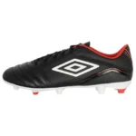 Umbro Classico XII FG Firm Ground Football Boot Black/Red (Adults) - Image 3