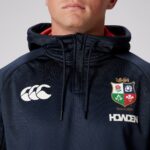 Canterbury British & Irish Lions Quarter-Zip Hoody Navy (Men's) - Image 5