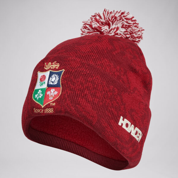 Canterbury British & Irish Lions 2025 Bobble Hat Red (Unisex)