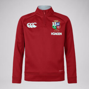 Canterbury BRITISH & IRISH LIONS  Quarter Zip Fleece Red (Kids)