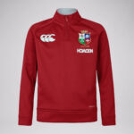 Canterbury British & Irish Lions 2025 Quarter Zip Fleece Red (Adults) - Image 2