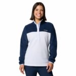 Columbia Benton Springs™ Half Snap Pull Over II Collegiate Navy / Snow (Women') - Image 2