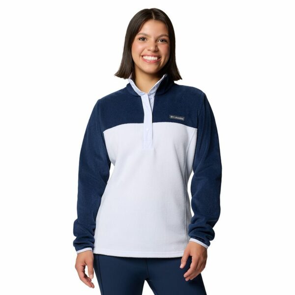 Columbia Benton Springs™ Half Snap Pull Over II Collegiate Navy / Snow (Women')