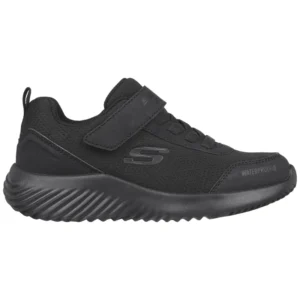 Skechers Bounder - Dripper Drop Runner Black/Black (Kids)  Waterproof